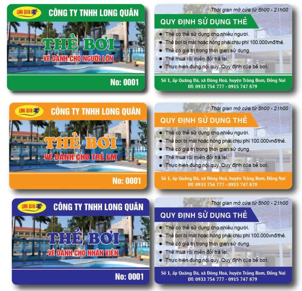 Thẻ từ dùng trong bãi xe thông minh Thẻ từ dùng trong bãi xe thông minh