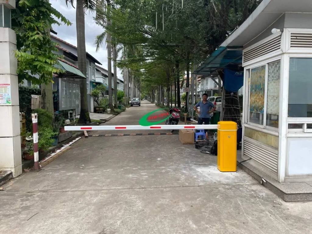 Lắp đặt barrier BS306 tại khu dân cư TP Biên Hòa, Đồng Nai.
