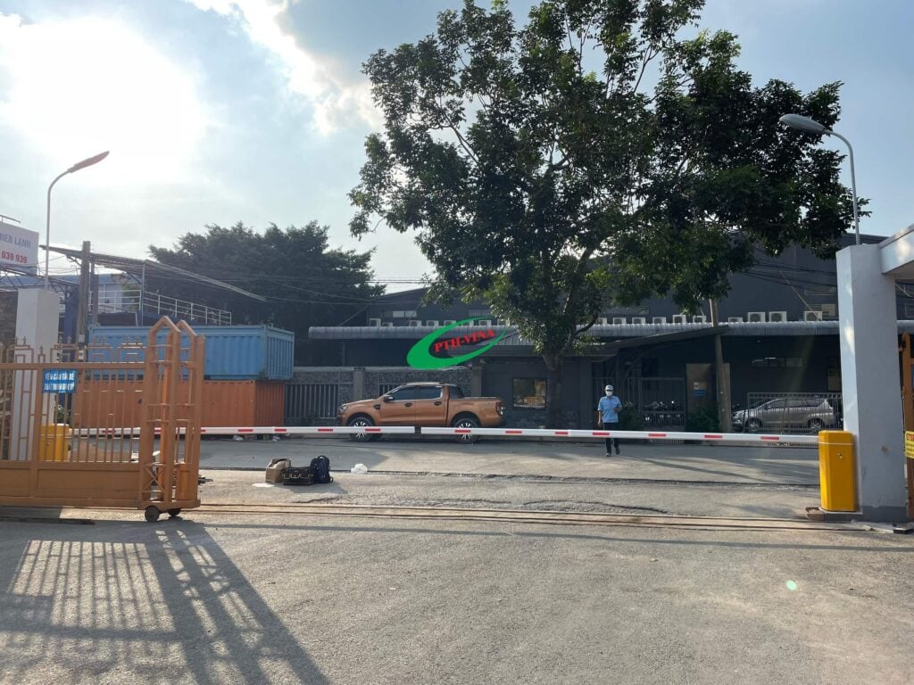 Lắp đặt 2 barrier Bisen tại Lê Văn Chí, Linh Trung, TP Thủ Đức, TPHCM.