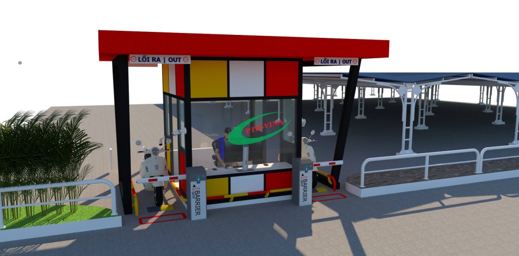 Lắp đặt hệ thống quản lý bãi đỗ xe tại trung tâm thương mại Lotte Mart Lắp đặt hệ thống quản lý bãi đỗ xe tại trung tâm thương mại Lotte Mart