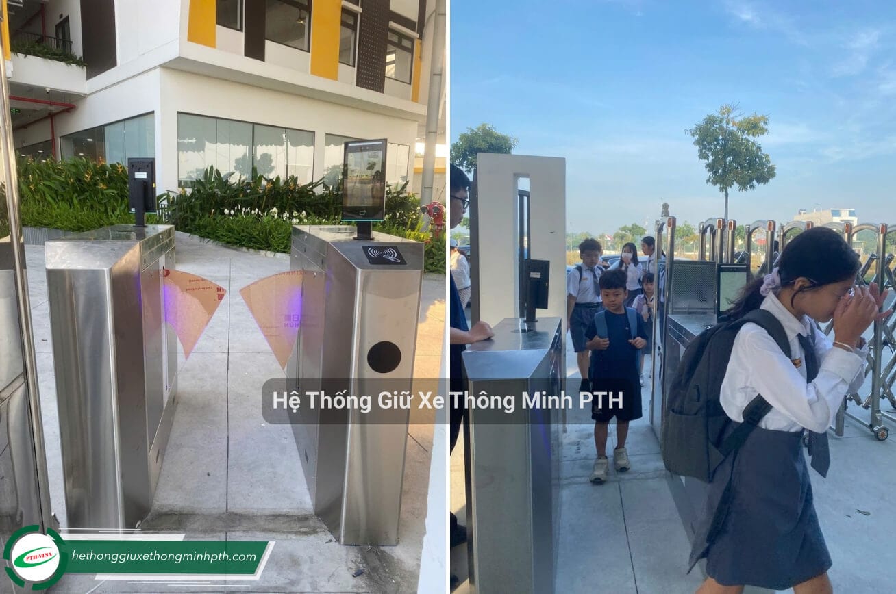 lap dat flap barrier cho truong hoc tai ben cat