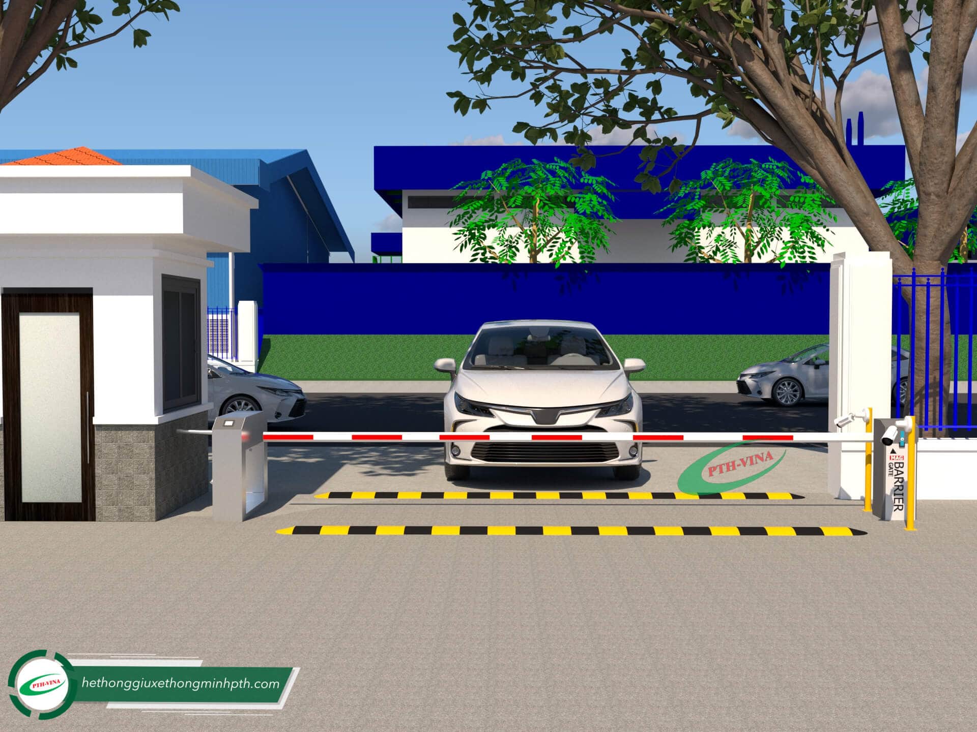 Hệ Thống Giữ Xe Ô Tô Thông Minh 12 he thong giu xe thong minh cho o to