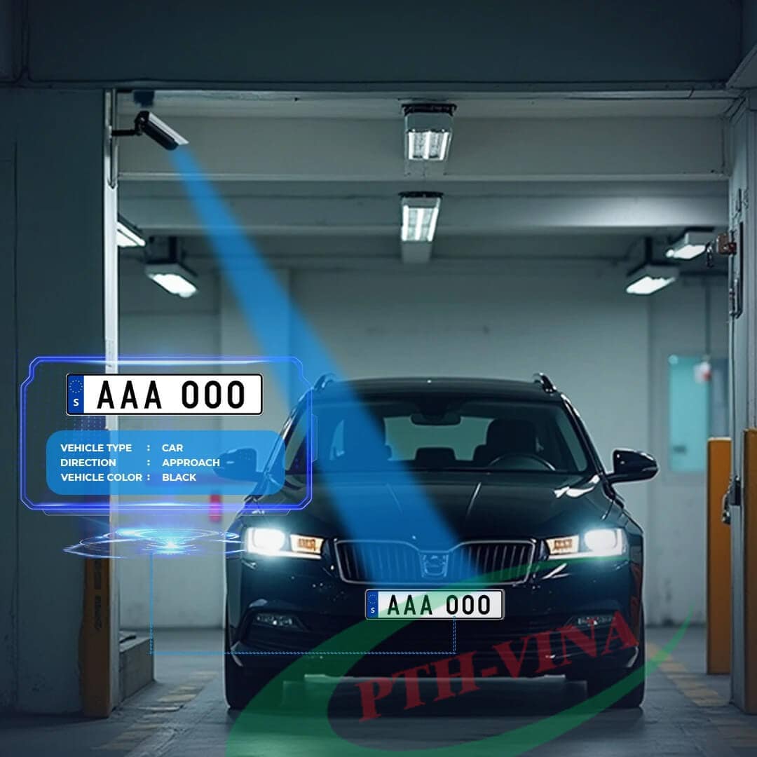 Camera nhận diện biển số xe tự động Camera nhận diện biển số xe tự động